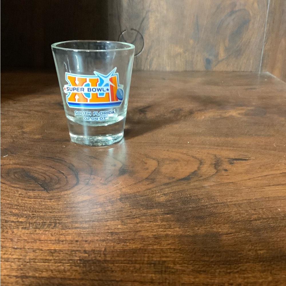 INDIANAPOLIS COLTS vs Chicago Bears SUPER BOWL XLI 41 shot GLASS
